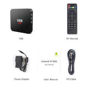 جهاز Uuvision <span class=keywords><strong>V88</strong></span>/MX9 لتشغيل الوسائط الذكية بنظام أندرويد 7.1، ذاكرة 1 جيجابايت + 8 جيجابايت، معالج Amlogic S905L رباعي النواة، يدعم دقة 4K - Product Image 6