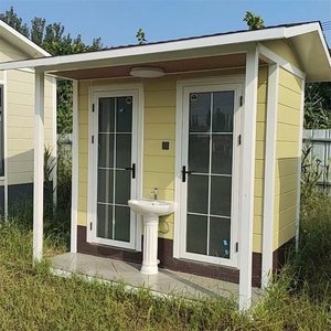 Hiện đại thân thiện với môi di động phòng tắm container di động ngoài trời cabin 2-3 người phong cách bên ngoài hội thảo căn hộ công viên - Product Image 4