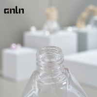 Flacon diffuseur de parfum vide en verre pour voiture, avec bouchon à vis en bois, sérigraphié, échantillon gratuit
