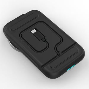Soporte de cargador magnético inalámbrico 4 en 1 plegable de carga rápida de 15W para iPhone / Apple Watch / AirPods / <span class=keywords><strong>Android</strong></span> - Product Image 3