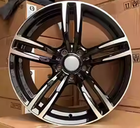 Jantes de voiture de tourisme Bozhe Black Machine pour 437M M2 M3 325 328 330 335 428i, fabrication par flow forming, 17 18 19 20 pouces, 5X112 5X120, décalées