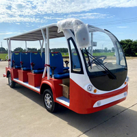 Caiteng Nouveau Bus Électrique Urbain 6x6 pour Transport Automatique, Visites Scolaires, 30 km/h, Capacité de Montée de 25 %