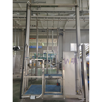 Fabricants professionnels de ligne de processus de carcasse de bétail élévateur de montée et de chute pour les machines de levage d'équipement d'abattoir de vache