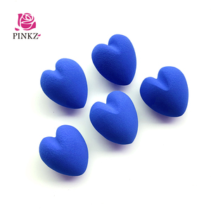 Libre de látex suave antialérgico corazón belleza esponja cosmética licuadora hidrófilo 3D maquillaje mezcla - Product Image 2
