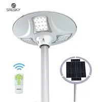 Unique Round Design LED Solar Street Light Price with Pole