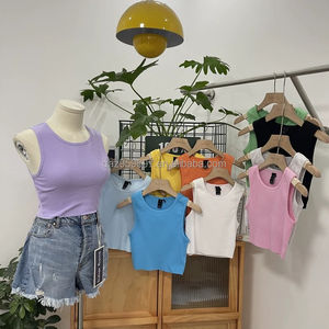 Женский хлопковый укороченный топ - Product Image 5