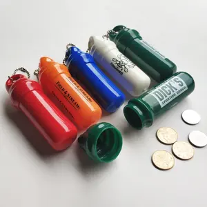 2024 Amazon HOT Floating keytainers, Cylindrical Banknote Box Coin Purse,Vinyl Outdoor Coin pouch holder keychain