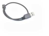 Kabel Pengisian Cepat 60W 5A 1-meter USB-A ke Type-C dengan Selubung Nilon dan Inti Aluminium Kabel Data