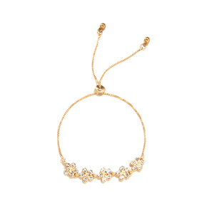 Braccialetto con Stella a Cinque Punte e Zirconi, Regalo Ideale <span class=keywords><strong>per</strong></span> Migliore Amica, Versione Coreana Semplice, Braccialetti con Perline alla Moda - Product Image 5