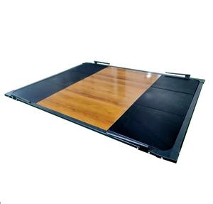 Ağırlık kaldırma için toptan ağır kauçuk ahşap malzeme spor halter ekipmanları platformu - Product Image 1