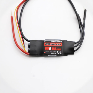 Hobbywing Skywalker 50A V2 ESC 3-4S Lipo 5V 5A BEC para Vehículos RC - Product Image 2