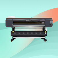 Impresora Digital de Inyección de Tinta de 1.9m para Impresión por Sublimación, Máquina Industrial de Sublimación con Cuatro Cabezales I3200-A1