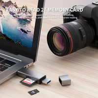 Lector de tarjetas OTG tipo C SD TF 4 en 1 USB 3,0 adaptador de unidad Flash Micro USB transferencia de alta velocidad lector de tarjetas multifuncional