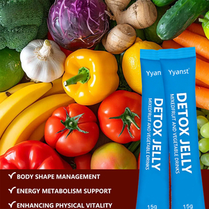 Gelée naturelle sans sucre à base de fruits et légumes, marque privée, pour la gestion de la silhouette, la perte de poids et la détoxification, échantillon gratuit - Product Image 5