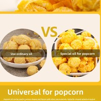 Huile de palme et de noix de coco HALAL 15L pour machines à popcorn de cinéma et de salles de cinéma, fournisseur en gros