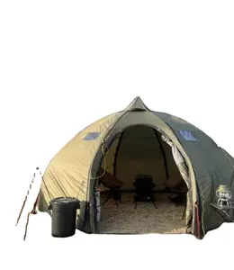户外圆顶帐篷弹出式扩展空间防雨野营半球帐篷