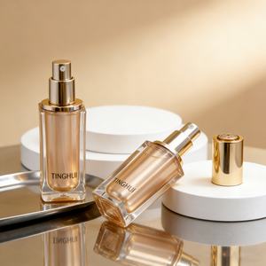 Ensemble d'emballages cosmétiques 30ml 50ml 100ml 120ml, flacon et boîte, pot à crème transparent 15g 30g 50g pour crème pour les yeux, crème pour le visage - Product Image 6