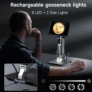 กล้องไมโครสโคปแบบดิจิทัลอุตสาหกรรมกล้อง1080P <span class=keywords><strong>10.1</strong></span>นิ้ว LP101พิกเซลสำหรับโทรศัพท์ - Product Image 4