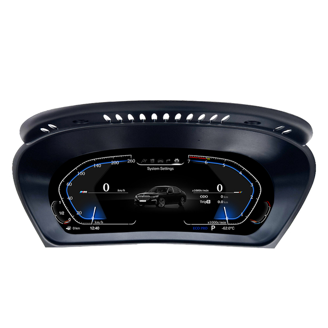 LELV Car Digital Dashboard Cluster Digital Speedometer With Hud for Bmw 3 Series F30 2013-2017 5 Series F10 2009-2016