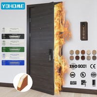 Canada Ontario Québec Porte coupe-feu certifiée Intertek Portes de chambre d'hôtel Portes d'hôtel ignifuges Insonorisées Résistant au feu