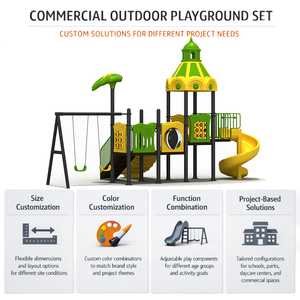 Ensemble <span class=keywords><strong>de</strong></span> toboggans <span class=keywords><strong>de</strong></span> jeux d'extérieur commerciaux avec plusieurs <span class=keywords><strong>activités</strong></span> ludiques pour les maternelles, pour une utilisation <span class=keywords><strong>en</strong></span> extérieur sur les campus et dans les écoles - Product Image 4