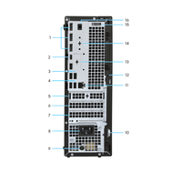 Ordinateur de bureau Dell Pro Plus QBS1250 neuf, processeur Core I5-235 3,4 GHz, 8 Go de RAM, SSD 512 Go, Windows 10/11, garantie de 3 ans, prise US