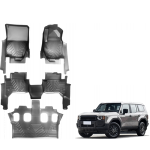 Alfombrillas de Coche TPE Personalizadas para Toyota Prado Fj250 RHD 2024 |   Tapetes para Piso Impermeables para Todo Clima, Juego Completo, OEM de Fábrica - Product Image 1