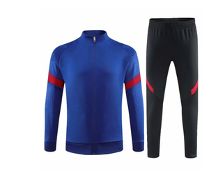 <span class=keywords><strong>Pantaloni</strong></span> a maniche lunghe da esterno blu nero da allenamento quick dry tight running sports - Product Image 4