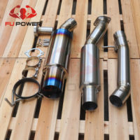 Kit peredam knalpot Catback Titanium untuk Nissan 350Z Z33 VQ35DE / VQ35HR TB6090-NS04A