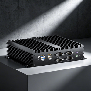 พีซีอุตสาหกรรมไร้พัดลม เจนเนอเรชั่น<span class=keywords><strong>ท</strong></span>ี่ 11 Intel Core I7 I5 I3 อีเธอร์เน็ตคู่ 2.5Gbps พอร์ต COM <span class=keywords><strong>6</strong></span> ช่อง พอร์ต USB 8 ช่อง พีซี<span class=keywords><strong>ท</strong></span>นทานสำหรับการประมวลผลแบบ Edge Computing - Product Image 1