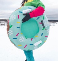 Tube de neige gonflable Vente à chaud PVC Gonflable Donut Snow Sledge Heavy Duty Snow Tubes