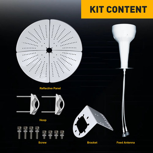 Hot bán <span class=keywords><strong>4G</strong></span> 5g 1700-4200MHz tăng cao 2x22dbi 48dbi MIMO Parabol 60cm riêng biệt món ăn hyperbolic ăng-ten - Product Image 5
