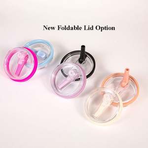 40Oz <b>Insulated</b> <b>Tumbler</b> <b>With</b> Lid and <b>Straws</b>, Stainless Steel Double Vacuum Coffee <b>Tumbler</b> <b>With</b> Handle - Product Image 6