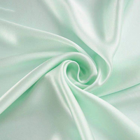 Vente en gros usine Tissu 100% Soie Pure 19mm Crêpe Satiné Lisse et Doux Teint Uni Technique de Tissage pour Vêtements de Nuit