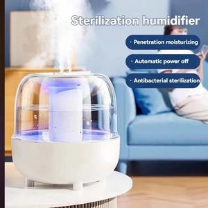 Humidificador USB de Gran Capacidad de 4L con Luz Nocturna, Triple Filtro Hidratante, Puede Agregar Difusor de Aceites Esenciales, Humidificador de Aire - Product Image 3