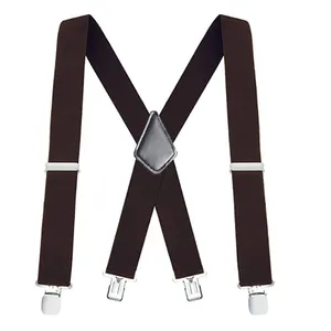 Pant Braces Clothes Accessory With Elastic X Back Design Fashion Accessories Suspenders For Men