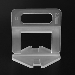 100 uds/Taschen Kunststoff Fliese Nivelliersystem Clips Und Keile Fliesen Nivellierung Abstandhalter 1/32 "1/16" 1/8 "nivelador a - Product Image 2
