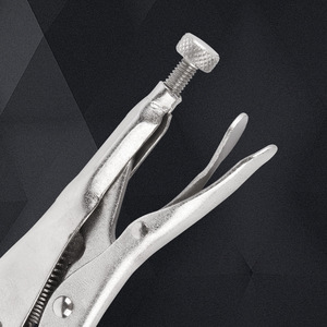 <b>C</b> Type Pliers 6 In Jaw Length Serrated Jaw 45 Steel Manual <b>Clamp</b> For Woodworking And Pipe Holding - Product Image 2