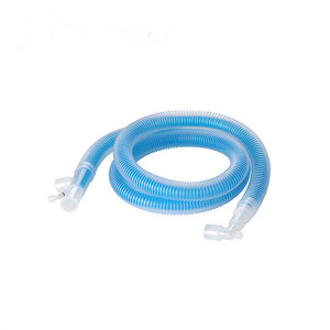 Circuito de respiración coaxial para adultos con máscara de anestesia, bolsa de respiración, longitud de ánima suave, circuito de respiración de 20cm, Burbuja para bebés Cpap - Product Image 1