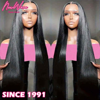 Perruques indiennes en gros, perruques lisses en cheveux humains, perruques sans colle 13x6 Lace Front pour femmes noires, perruques en vrais cheveux humains