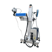 Nouveau Marqueur Laser à Fibre Optique Volante 30W Haute Vitesse pour Gravure Métal et Plastique, Prise en Charge des Formats DXF/BMP/AI/DST