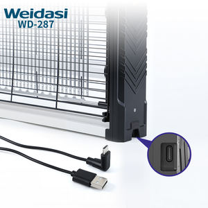 เครื่องไล่แมลงวันและแมลงศัตรูพืชแบบไฟสีม่วง Weidasi พร้อมปลั๊กแบบ UK/US/EU - Product Image 4