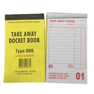 <span class=keywords><strong>Prix</strong></span> d'usine direct Nouveau style 006 Invité Vérifier Papier Pad Pas <span class=keywords><strong>Cher</strong></span> Carton ondulé et Carton Offset Papier Impression - Product Image 1