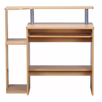 Vente d'usine - Bureau d'ordinateur en bois moderne au design simple pour la maison