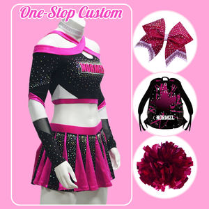 Uniformi da <span class=keywords><strong>Cheerleading</strong></span> uniformi da competizione per sublimazione - Product Image 2