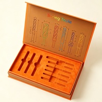 Boîtes cadeaux de luxe personnalisées avec logo, en carton rigide mat, pliables, vides, pour outils, avec fermeture magnétique