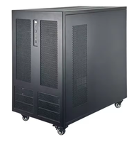 Châssis de serveur tour de nouvelle conception avec supports pour 2 alimentations ATX, fourni par le fabricant de Shenzhen