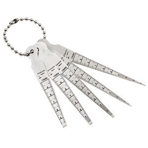 5 шт./компл. из нержавеющей стали 1-10 мм конический измеритель диафрагмы сварного шва для инструментов для измерения отверстий - Product Image 6