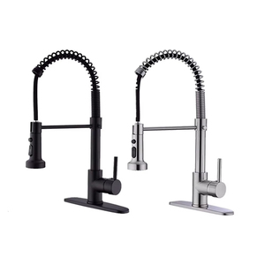 Rubinetto da <span class=keywords><strong>Cucina</strong></span> Moderno Commerciale a Molla con Piedistallo, 2 Funzioni, Estraibile, Acqua Calda e Fredda, <span class=keywords><strong>per</strong></span> Progetti Residenziali - Product Image 2