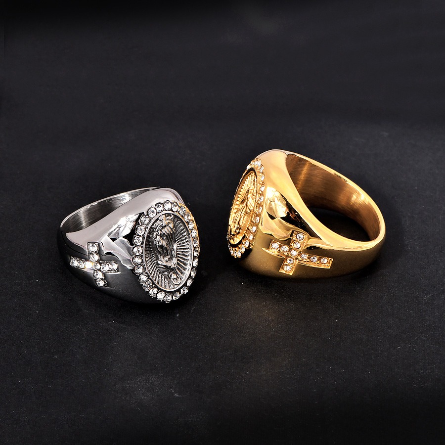 silver nugget ring